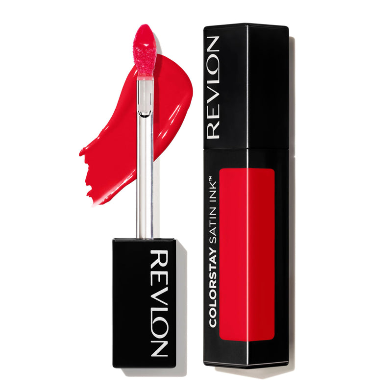 Revlon ColorStay Satin Ink Lipstick, 015 Fire & Ice, 0.17 fl oz