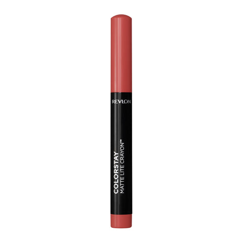 Revlon ColorStay Matte Lite Lipstick Crayon, 008 She's Fly, 0.049 oz