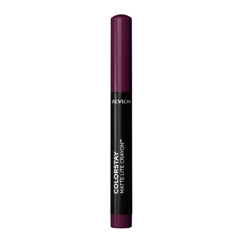 Revlon ColorStay Matte Lite Lipstick Crayon, 012 On Cloud Wine, 0.049 oz