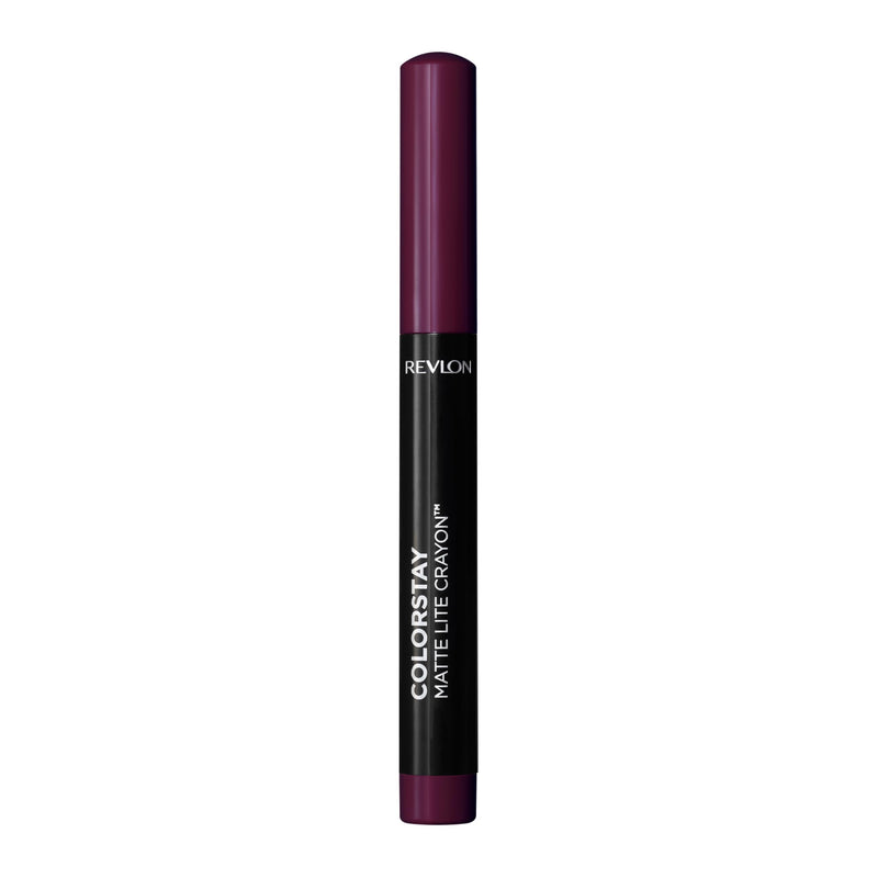 Revlon ColorStay Matte Lite Lipstick Crayon, 012 On Cloud Wine, 0.049 oz