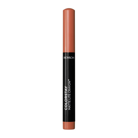 Revlon ColorStay Matte Lite Lipstick Crayon, 001 Tread Lightly, 0.049 oz