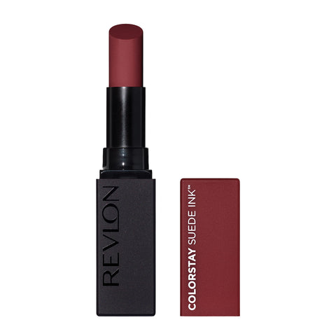 Revlon ColorStay Suede Ink Lipstick, 019 In the Zone, 0.09 oz