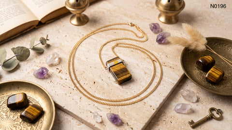 The Tiger's Eye Amulet Necklace