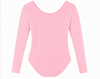 Moret Kids Girls' Ballet and Dance 3-Pack 3/4 Sleeve Leotard - Classic Cotton Stretch Studio Practice Outfit for Gymnastics Recitals Winter and Performance, Pink, Small