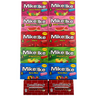 Mike And Ike Candy Bundle Mixed Flavors,12 portion-controlled servings mini boxes, 2 Sour watermelon, 2 Cherry, 2 Original fruits, 2 Tropical typhoon, 2 Berry blast and 2 Boston Baked Beans