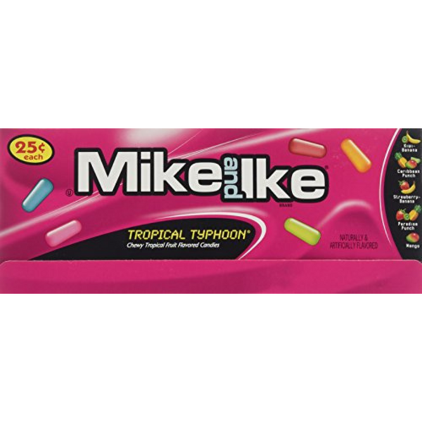 Mike and Ike Tropical Typhoon, 0.78 Ounce (Pack of 24)