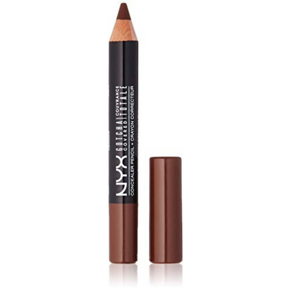 NYX Professional Makeup Gotcha Covered Concealer Pencil, Deep Espresso, 0.04 Ounce