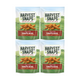 Snack Pack Harvest Snaps Veggie Chips Tomato Basil Flavor – 4 Pack – for Adults & Kids – Gluten-Free, Plant-Based Protein, Non-GMO, Low Calorie Snack – Perfect for On-the-Go