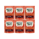Snaps Veggie Chips Crunchy Loops Kick'n BBQ Flavor, Gluten-Free, Protein-Packed, Healthy Snack Option, Family Pack, 6 Pack, Plant-Based and Nutritious, Perfect for On-the-Go Snacking