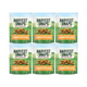 Snaps Veggie Chips, Mango Chile Lime, Healthy Snack, Gluten-Free, Baked, Crunchy Veggie Crisps, Low-Calorie, Protein-Packed, Non-GMO, Perfect for On-the-Go, 6-Pack Family Size