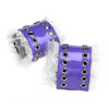 Doc Johnson Fantasy Cuffs, Purple Patent Leather