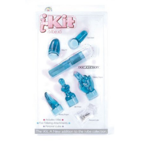 Doc Johnson The iKit iVibe x5, Blueberry 1 kit