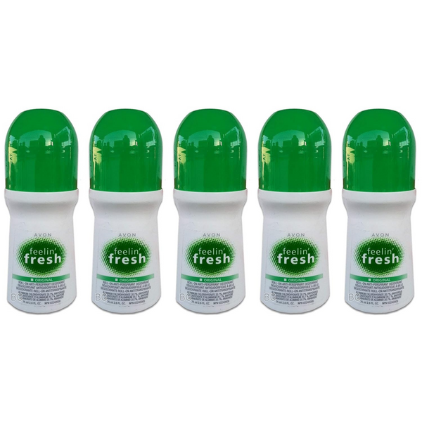 Avon Feelin Fresh 1.7 Oz Deodorant LOT of 5