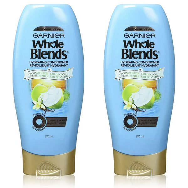 Garnier Whole Blends Conditioner with Coconut Water & Vanilla Milk Extracts, 12.5 fl. oz.