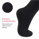 Moret Kids Girls' Ballet and Dance 3-Pack Single Pack Footed Tights - Ultra Soft Stretchy Opaque Nylon Spandex Tights for Gymnastics Recital and Studio, Black, X-Small
