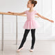 Moret Kids Girls' Ballet and Dance 3-Pack Single Pack Footed Tights - Ultra Soft Stretchy Opaque Nylon Spandex Tights for Gymnastics Recital and Studio, Black, X-Small