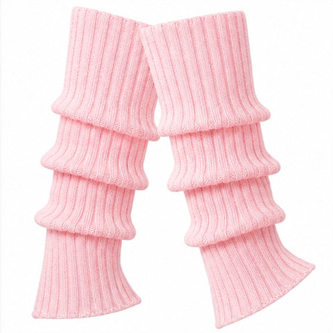 Moret Kids Girls' Ballet and Dance 3-Pack Silver Lurex Legwarmers - Sparkling Glitter 80s Costume Accessories for Gymnastics Warm Up and Active Play, Pink, One Size