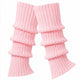 Moret Kids Girls' Ballet and Dance 3-Pack Silver Lurex Legwarmers - Sparkling Glitter 80s Costume Accessories for Gymnastics Warm Up and Active Play, Pink, One Size